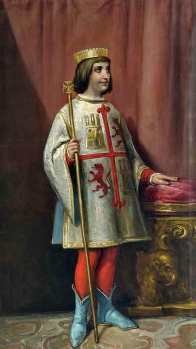 Enrique I of Castile by Jose Maria Rodriguez de Losada
